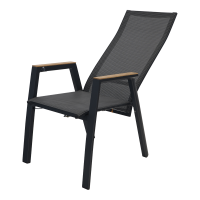 Standenstoel Amir teak nuance - antraciet