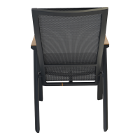 Standenstoel Amir teak nuance - antraciet