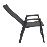 Standenstoel Amir teak nuance - antraciet