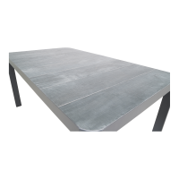Tuintafel castilla onbonte 160x90 cm - lichtgrijs