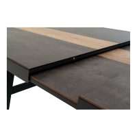 Uittrektafel Brixton - antraciet