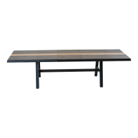 Uittrektafel Brixton - antraciet