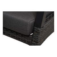 Loungebank Treviso Forte - antraciet