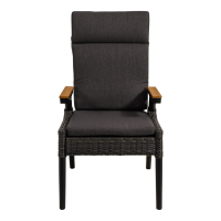 Tuinstoel Florence Forte - zwart