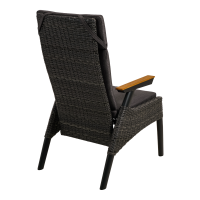 Tuinstoel Florence Forte - zwart