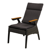 Tuinstoel Florence Forte - zwart