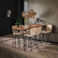 Fraaai Varadero barstoel boucle