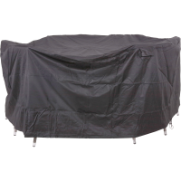 Beschermhoes zitgroep Ø250cm, waterdicht - zwart