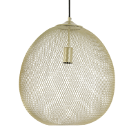 Moroc hanglamp Ø40x45 cm metaal goud van het woonmerk Light&Living