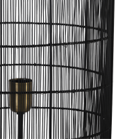 Gruaro vloerlamp mat zwart 150 cm van het woonmerk Light & Living