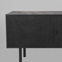 Label51 Cotia tv-meubel 220x40x60 cm - zwart