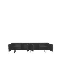 Label51 Cotia tv-meubel 220x40x60 cm - zwart