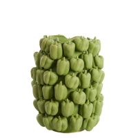 Light & Living Bellpepper vaas 35x33x47 cm - keramiek mat groen