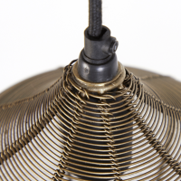 Alvaro hanglamp 5L metaal zwart van het woonmerk Light & Living