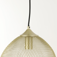 Moroc hanglamp Ø30x35 cm metaal goud van het woonmerk Light & Living
