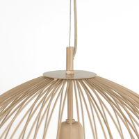 Rilana hanglamp metaal Ø34 cm beige van het woonmerk Light & Living