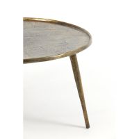 Light & Living Babina salontafel Ø67,5x37 cm - antiek brons