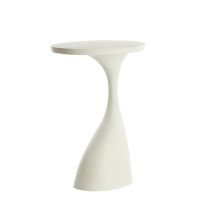 Light & Living Macau bijzettafel 40x33x61 cm - mat crème