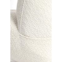 Light & Living Gumaca fauteuil bouclé - crème