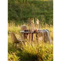 Light & Living Quenza ronde eettafel Ø140 cm acacia hout - donkerbruin