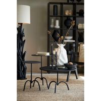 Light & Living Samoa salontafel - mat zwart