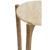 Light & Living Kanae salontafel set van 2 - zand/antiek brons