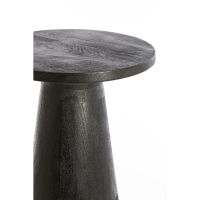 Light & Living Paxos ronde bijzettafel Ø45 cm - mat zwart