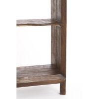 Light & Living Sondrio wandkast open - hout mat donkerbruin