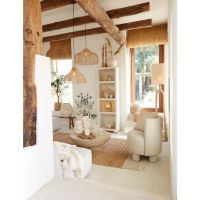 Light & Living Naluno wandkast - crème