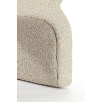 Light & Living Nafya poef 60x46x46 cm bouclé - taupe