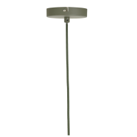 Plumeria hanglamp Ø50x60 cm donkergroen van het woonmerk Light & Living