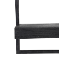 Maddison wandplank 80 cm zwart van het woonmerk Light & Living