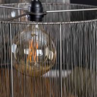 Fraaai Filip hanglamp 2L stringshade metaal - zwart nikkel