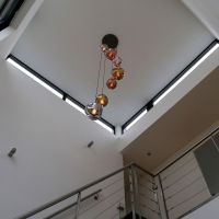 Gilian hanglamp 7L glas getrapt van het woonmerk Fraaai