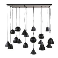 Fraaai Audrey hanglamp 18L XXL metalen kap