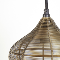 Alvaro hanglamp 5L metaal zwart van het woonmerk Light & Living