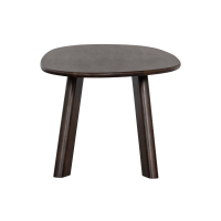 Roundly eettafel mangohout 200 x 100 cm walnoot van het woonmerk BePureHome