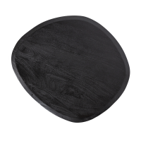 Posture salontafel hout ø70 cm zwart van het woonmerk BePureHome