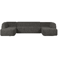 Woood Sloping u-vorm bank