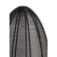 Light & Living Joley tafellamp Ø26x61 cm - mat zwart/wit marmer