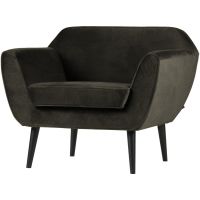Woood Rocco fauteuil velvet