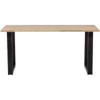 Woood Combi-Tablo eiken 160x90 cm + U-poot
