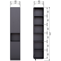 Opbergkast Finca Smal