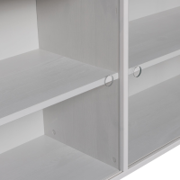 Woood Klink opzetkast grenen - mist