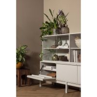 Woood Klink opzetkast grenen - mist