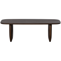 Woood Frequent salontafel mango 120x60 cm - walnoot