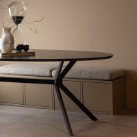 Woood Turner tv-meubel grenen - mud