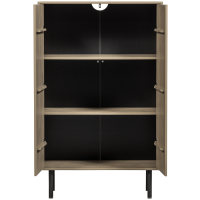 Woood Cadiz opbergkast grenen - mud