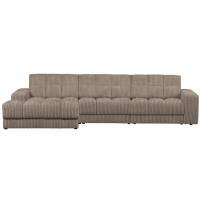 Woood Second date chaise longue links grove ribstof