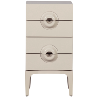 Woood Merge ladekast 4 lades hout - greige